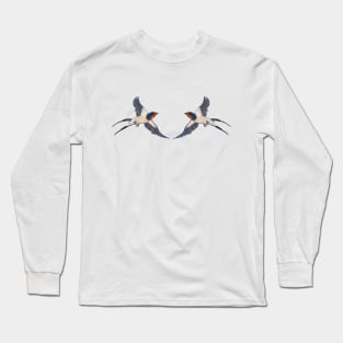 Swallow twins Long Sleeve T-Shirt